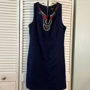 NWOT Laundry by Shelli Segal Beaded shift Dress
